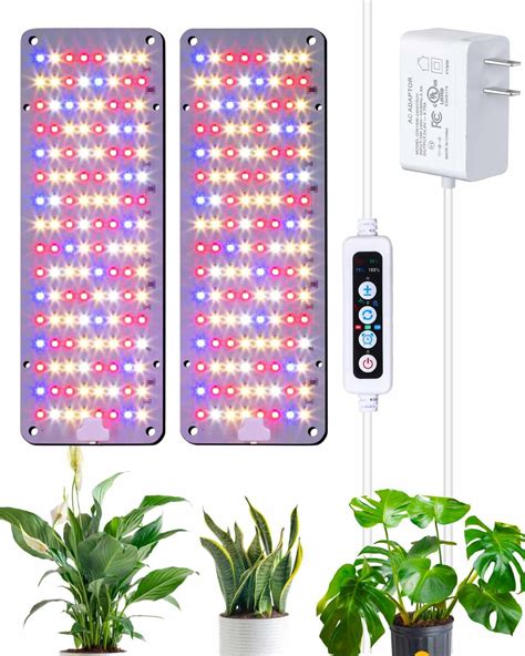 Amazon.com : Wiaxulay Grow Lights for Indoor Plants, Full Spectrum ...