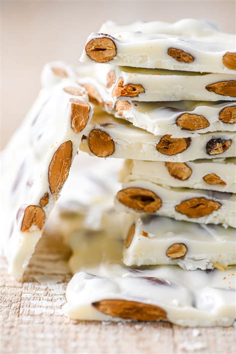 Toasted Almond Bark ~ incredible flavor!