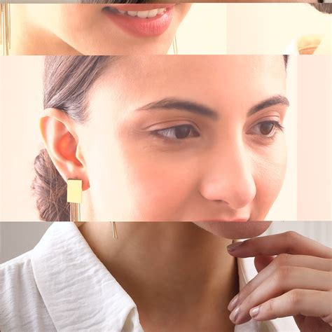 Tela Naari 18K Gold-Plated Anti Tarnish Long Tassel Drop Earrings ...