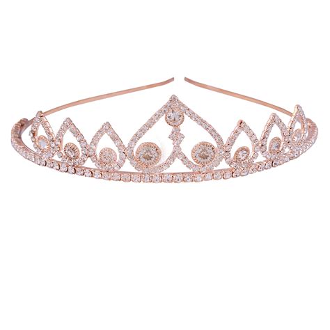 Accessher Traditional Gold Plated Stunning Rhinestones Studded Hearts ...