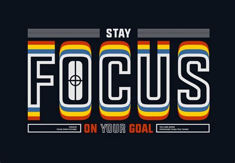 Focus Graphic Art Self Adhesive Sticker For Table – Myindianthings