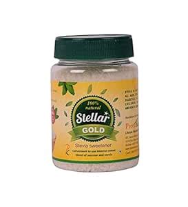 Stellar Gold Stevia Natural Sweetener granules, Sugar Substitute, Table ...