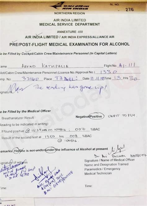 Air India pilot grounded after being caught drunk before takeoff for ...