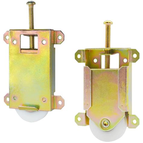 Amazon.com: Sliding Mirror Closet Door Rollers Replacement Hardware ...
