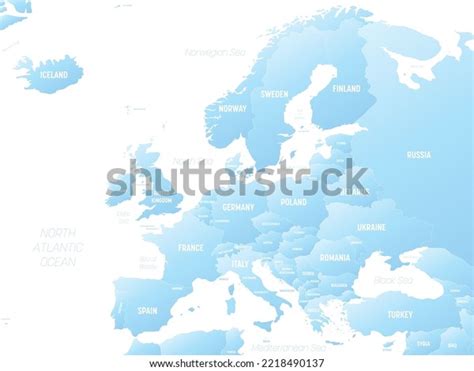 Image result for Basic Map of Europe