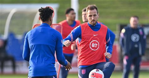Kane, Saka and Grealish train with England ahead of friendly games - in ...
