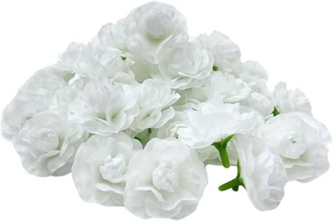 UNCLEJUM Thai White Jasmine Artificial Flowers 4.5cm for India | Ubuy