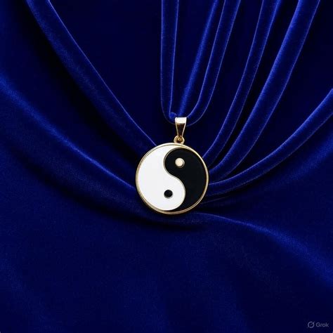Balance Meets Brilliance: The Starkle Gold Yin Yang Pendant