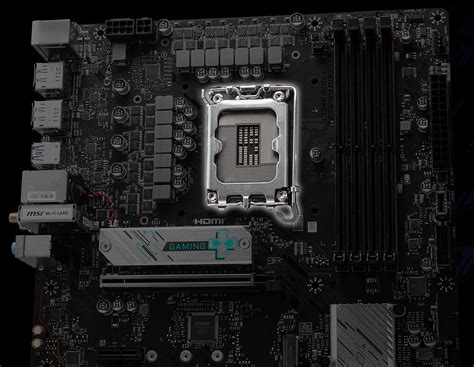 MSI B760M GAMING PLUS WIFI - Intel 14va/13va/12va Gen -12 Fases, DDR5 ...