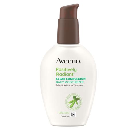 Aveeno Clear Complexion Acne-Fighting Daily Facial Moisturizer with Soy ...