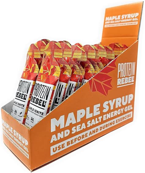 Maple Ignite - Natural Energy Gels with Grade A Canadian Maple Syrup ...