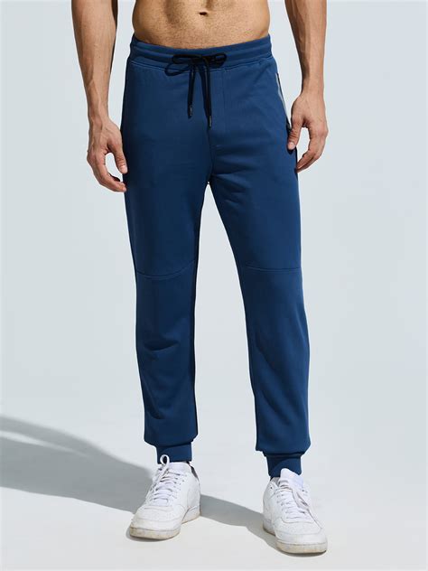 Comfortable Men's Track Pants with Convenient Side Zipper Pocket – Domin8