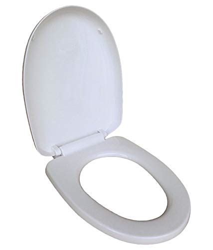 Belmonte Hydraulic Commode Toilet Seat Cover Slow Motion/Soft Close ...