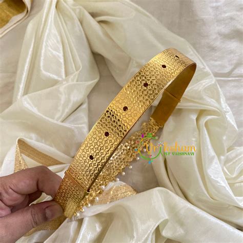 Kids Hipbelt - AD Stone Floral Hipbelt -G9850 – vrikshamindia