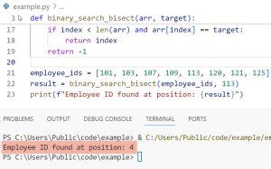 Image result for Binary Search Using Python