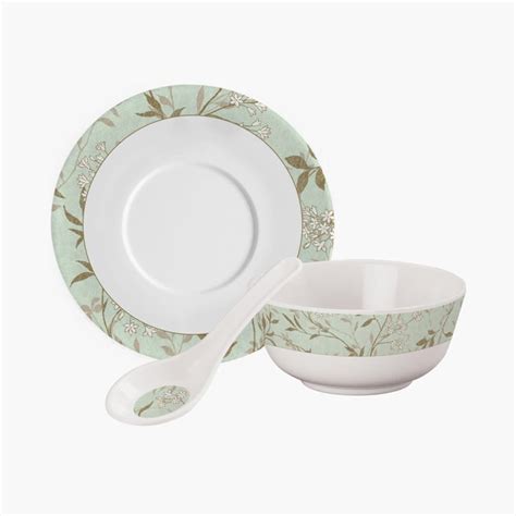 Buy SERVEWELL 18-Pc. Printed Round Soup Set from Servewell at just INR ...