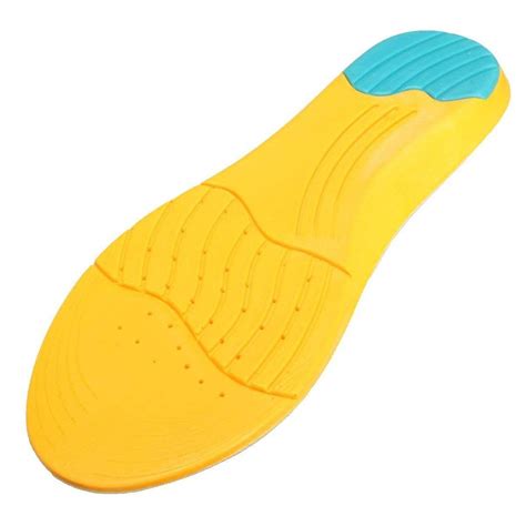 Insole Support Shock Absorption Comfort Interior Inner Insole Woman Man ...