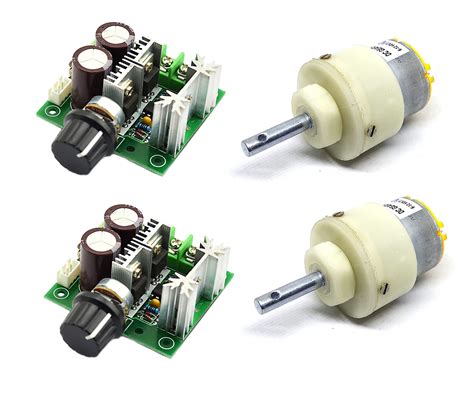 Invento 2pcs 12v 5 Kg Cm 100 Rpm 6mm Shaft | Desertcart INDIA