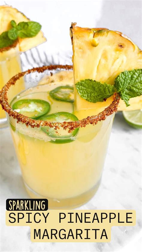 spicy pineapple margarita – Artofit