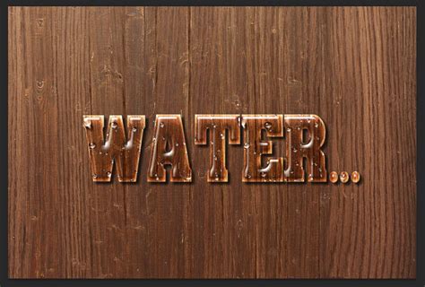 Image result for Water Text Photoshop Tutorial