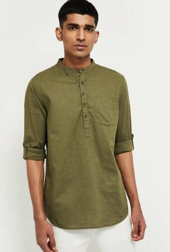 Kurtas for Men - Buy Men's Kurta Shirts Online in India | Max Fashion