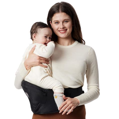 Amazon.com : Momcozy Hip Seat Baby Carrier - Adjustable Waistband with ...