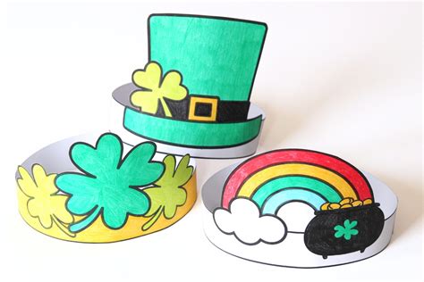 Free Printable St. Patrick's Day Hats — Gathering Beauty