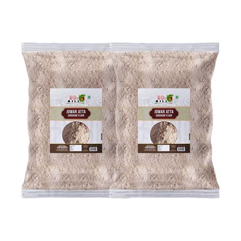 90's MILL Kolhapuri Jowar/Sorghum/Great Millet/Broom Corn Flour/Atta ...