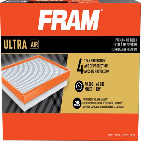 Buy FRAM Ultra Premium 40,000 mile Air Filter, 12295, for Select Subaru ...