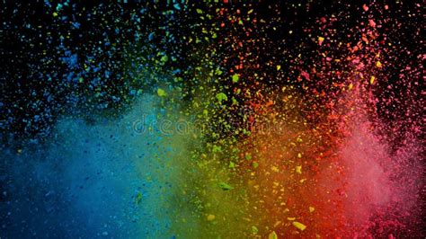 Slowmotion Shot Of Color Powder Exploision 的图像结果