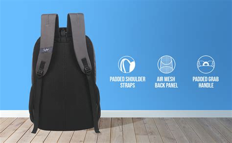 Buy Skybags MAVEN LAPTOP BACKPACK GREY & BLACK at Amazon.in
