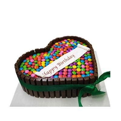 Send Heart Shape Kitkat Cake Online in Kerala Same Day Delivery