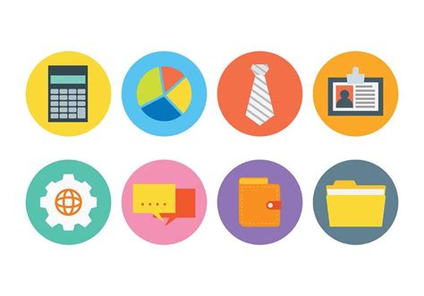 Business Icons Vector 的图像结果
