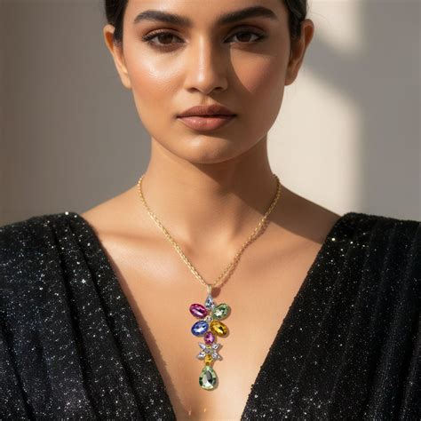 Anti-Tarnish High Quality Crystal Necklaces