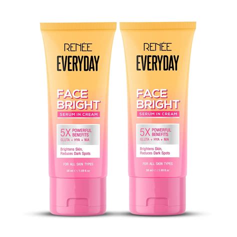 RENEE Everyday Face Bright Serum In Cream | Brighter, Hydrated Skin ...