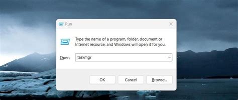 Windows Task Manager Run 的图像结果