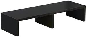 Flux Flux Space-Saving Solution: Black Monitor Stand with Storage ...