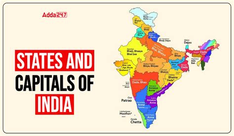 States and Capitals - How Many States in India?