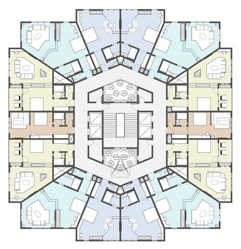 Hotel Suites Plan | Mimari