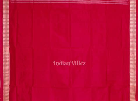 Navy Blue Box Design Sambalpuri Silk Saree – IndianVillèz