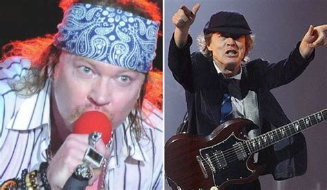 Angus Young and Axl Rose to join hands for new AC/DC album?- The Week