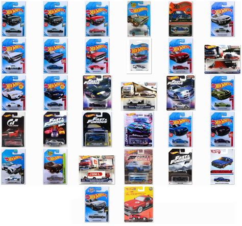 Buy Hot Wheels Mainline Premium Nissan Skyline GT-R R30 R32 R33 R34 R35 ...