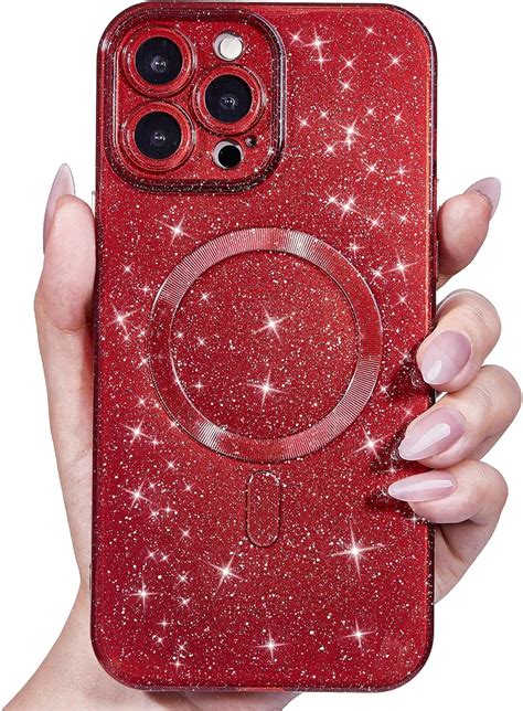 Amazon.com: Svanove Glitter Case for iPhone 15 Pro Max Phone Case ...