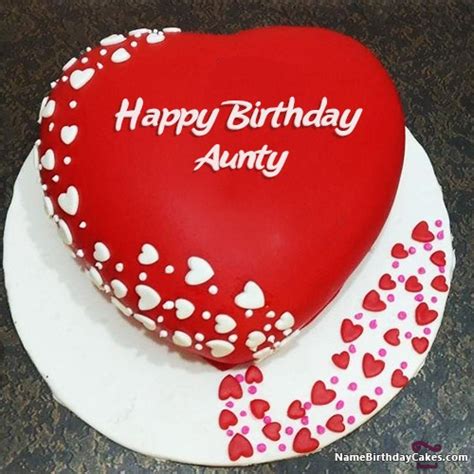Happy Birthday Aunty Cakes, Cards, Wishes