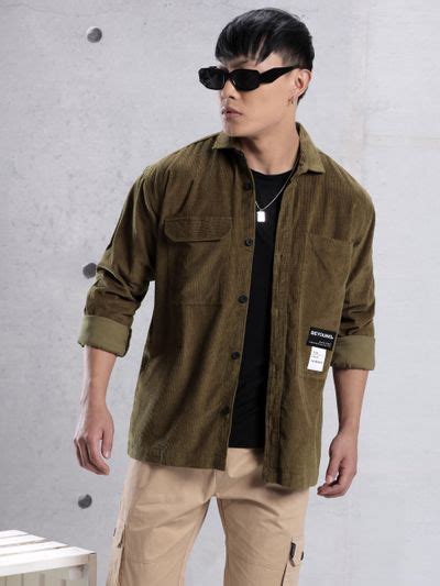 Corduroy Shirts - Buy Mens Cord Shirts Online at Beyoung