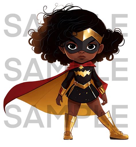 Female Superhero Clipart