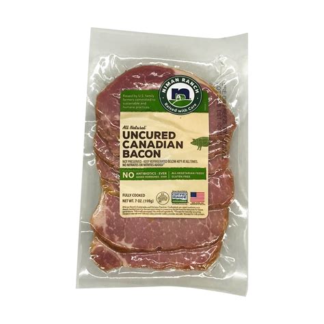Niman Ranch Uncured Canadian Bacon | Fig App
