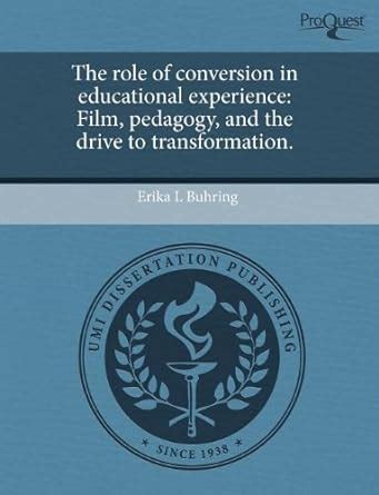 Buy The Role of Conversion in Educational Experience: Film Book Online ...