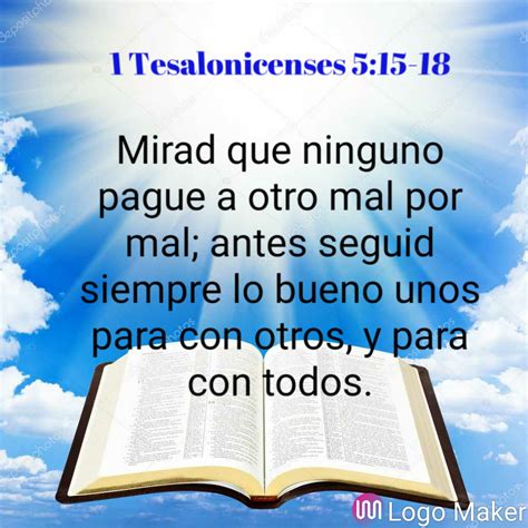 1 Tesalonicenses 5: 15-18