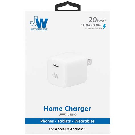 Just Wireless Home Charger USB-C 20 Watt | Walgreens